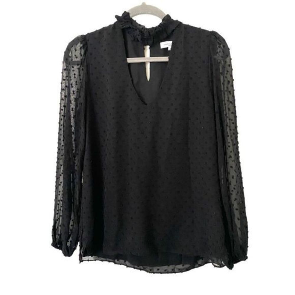 ‎WAVERLY GREY Dotted Cutout Blouse